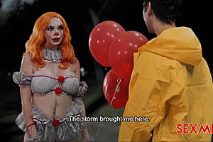 Yo, Emily Thorne is Sexy and Scary in Halloween Blowjob! 👻