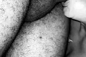 Shemale Noir Teases With Monster Cock