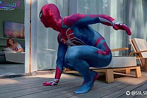 Spider-man sex at home with sia siberia