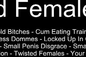 Watch us punish and bind you in this femdom humiliation session!