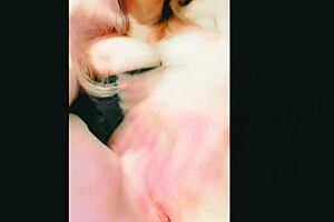 i rubbed and fingered my pussy on cellphone pov