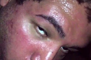 First time gay blowjob with big cock and experienced partner