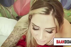 perverted neighbor fucks big ass slut at home in cowgirl