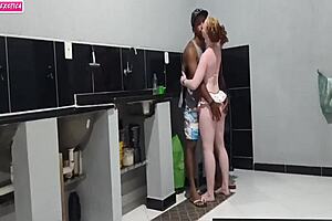 in lingerie, my friend grabs me – we fuck in kitchen?