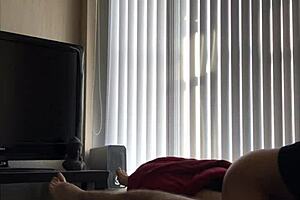 Busty young asian girlfriend riding compilation