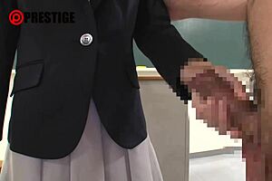 asian babe with big tits gives emotional blowjob