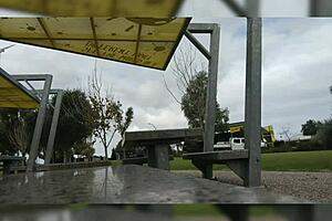 Woman in High Heels Gets Bent Over and Roughly Fucked in Bushes