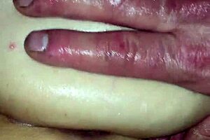 Big dick teases tight ass in assjob session, building up to intense action