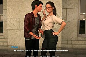 Step mom touches her young step son seductively! 😈