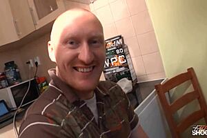 Naughty Tina joins couple for wild threesome fuck