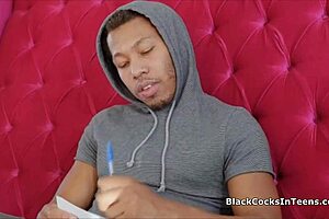 Pawg Sucking Writer's Big Black Cock