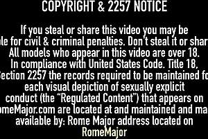 Rome Major's Big Cock Overwhelms Petite Gianna Love in Emotional Doggystyle Passion