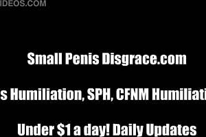 omg, that tiny cock humiliation in femdom pov with mistress