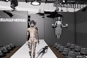 Fallout 4 Surrealist Fashion in 3D Anime Style