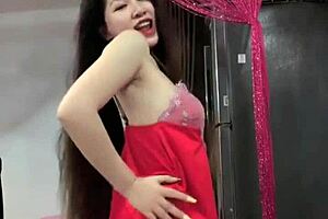 Lace Dress Dancing Showing Legs and Breasts