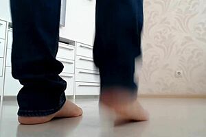 Pov you have to go in bare feet