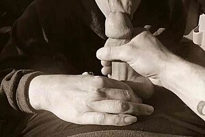 i wiped cum on him after she sucked his monster cock