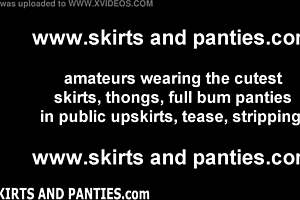 Come out in the field and I will show you my panties intensely