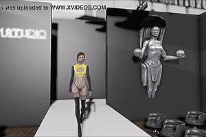 Fallout 4 Surrealist Fashion in 3D Anime Style