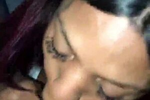 Shemale Sucks BBC in Transsexual Blowjob Scene