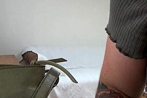 Maddy vines participates in a casting interview as a brunette teen.