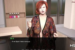 Hugging her big ass in POV anime hentai.