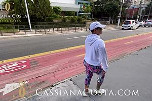 Latina Wife Cassiana Costa Bent Over Doggystyle Ass Fucking