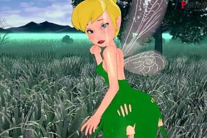 i fuck grown-up tinker bell while another fairy watches