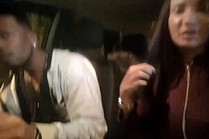 Latina Milf Brunette With Big Ass Sucks Black Cock Interracially!