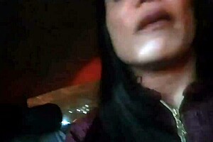 Latina Milf Brunette With Big Ass Sucks Black Cock Interracially!