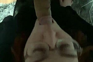 My obedient bitch LOVES SUCKING my cock!