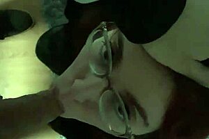 My obedient bitch LOVES SUCKING my cock!