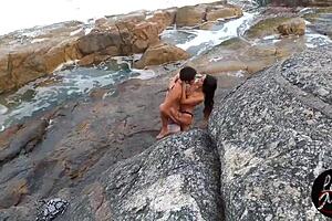 The paragliding instructor caught him drilling her ass on Magic Island.