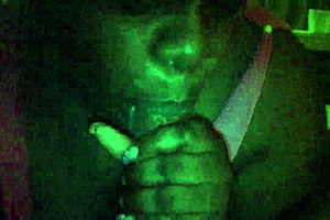 I deepthroat big black cock for facial cum