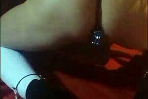 join me stroking my cock with vibrator for anal fun