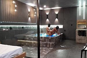 Morena Can't Handle My Monster Cock In Bathtub!