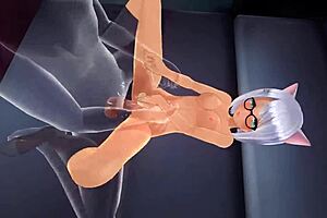 Teen Handjob Leads To Intense Sex In Hentai Scene