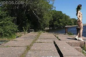 Nude Shooting At Abandoned Military Base On Totleben Island!