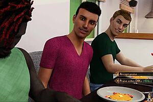 Mysterious rose swallows a load of cum in roleplay