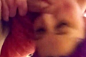 She loves sucking my cock so much