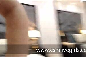 Laurenvenezs Dances Seductively In Her Room As A Latina Model.