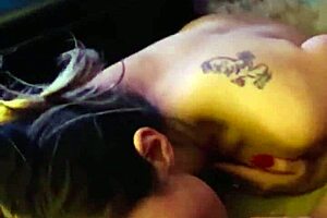 facial friday with latina wife getting bent over and sucked hard