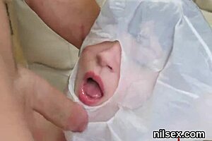 Feisty teen in extreme anal therapy