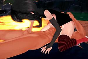 Mavis dracula surprises with creampie in hotel transylvania 3d hentai.