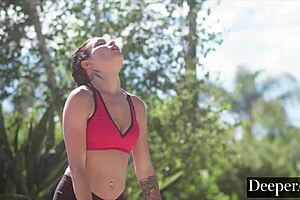 Hey Kissa Sins, craving more than just a workout with rough doggystyle action today?