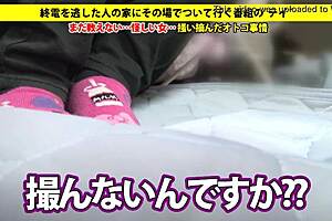 asian amateurs give squirting blowjob to big cock