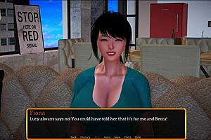 i explore my new stepfamily in this game