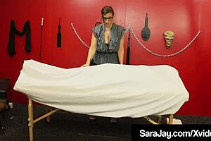 Sara Jay wants to have as much fun as possible with a large black dick and has sex with it right up to the final