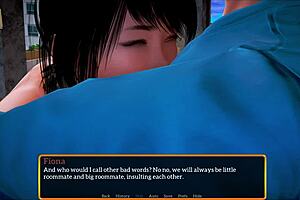 i explore my new stepfamily in this game