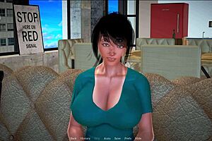 i explore my new stepfamily in this game